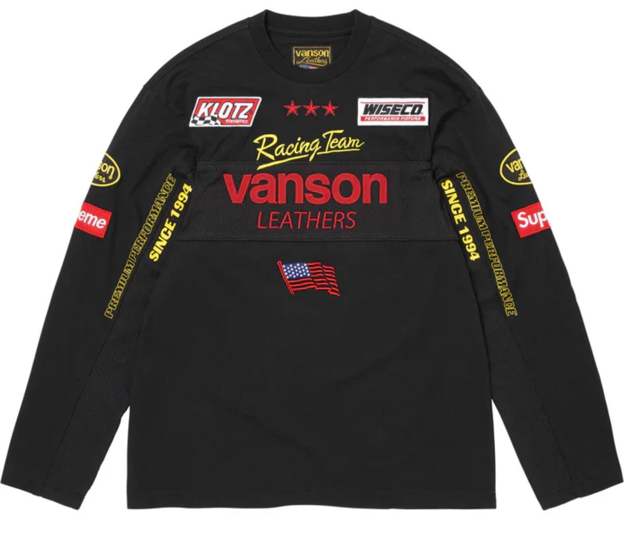 Supreme Vanson Longsleeve - Medium