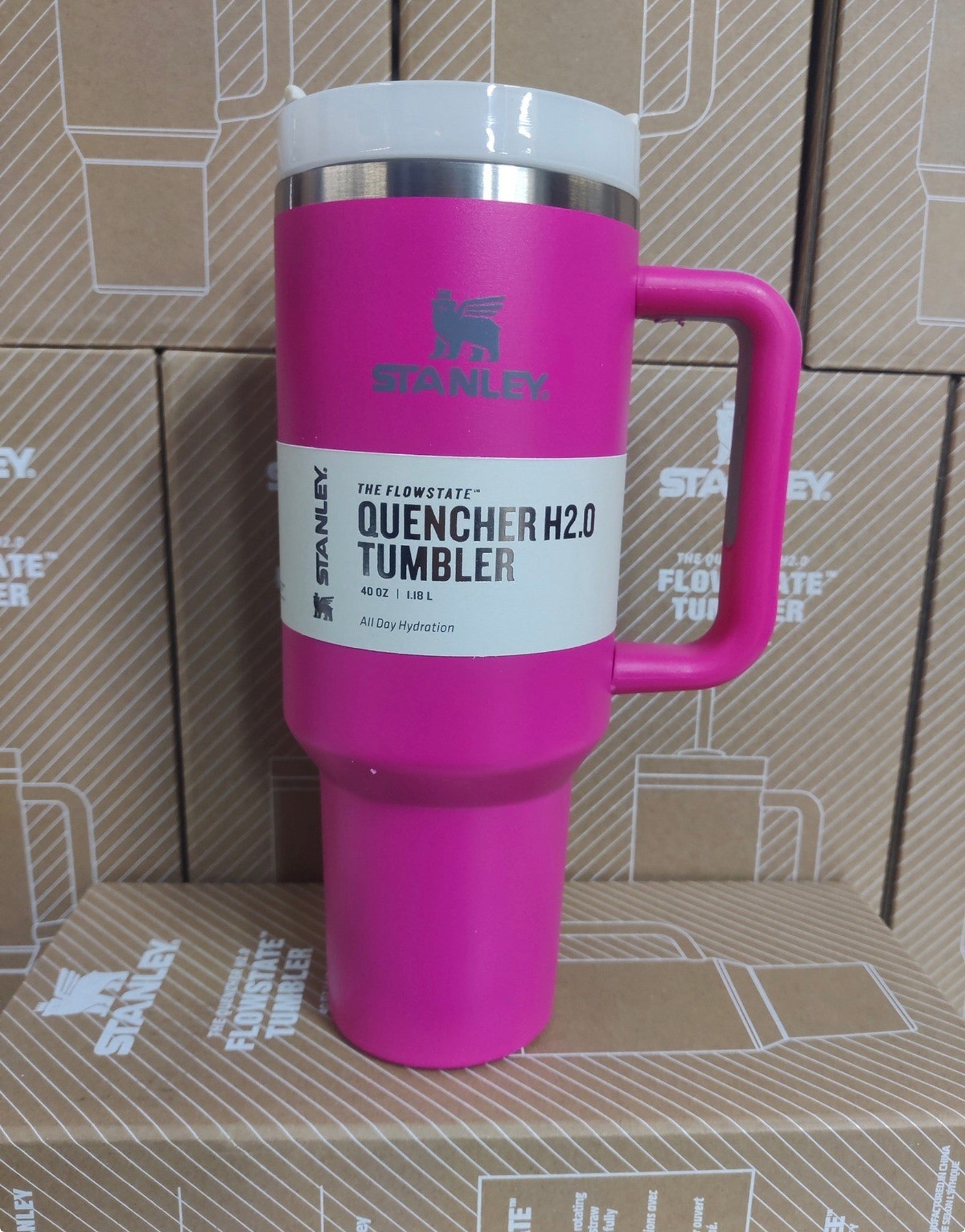 Stanley
Quencher Stainless Steel FlowState Tumbler, 1.18L 🏴☑️