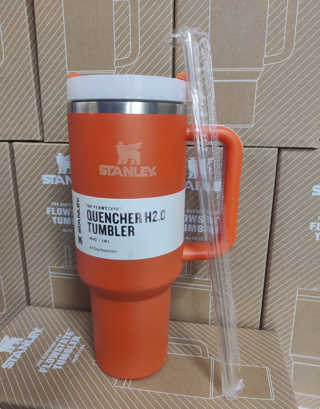 Stanley
Quencher Stainless Steel FlowState Tumbler, 1.18L 🏴☑️
