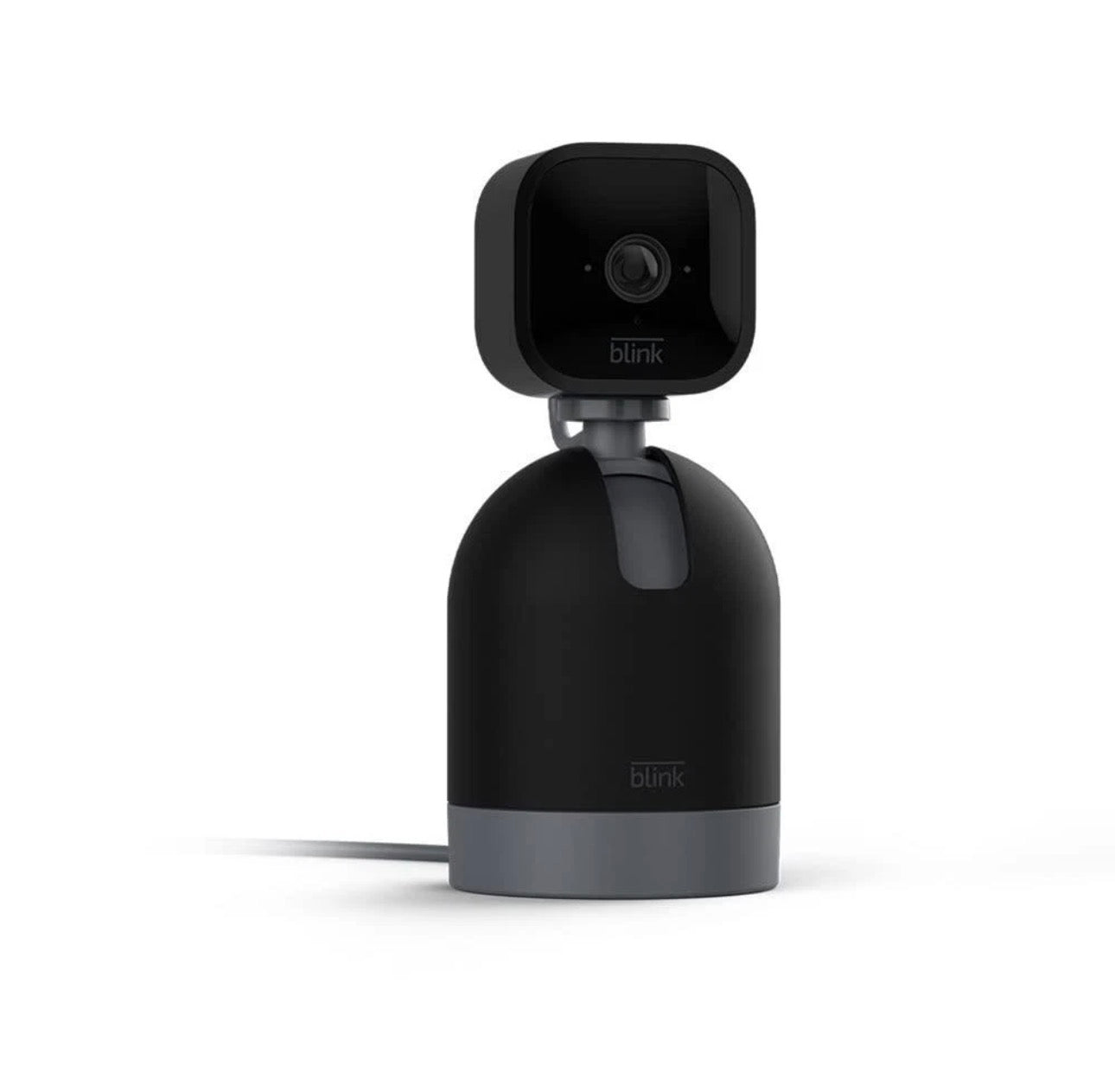 Blink Mini Pan-Tilt Camera - Rotating Indoor Security Camera - Black