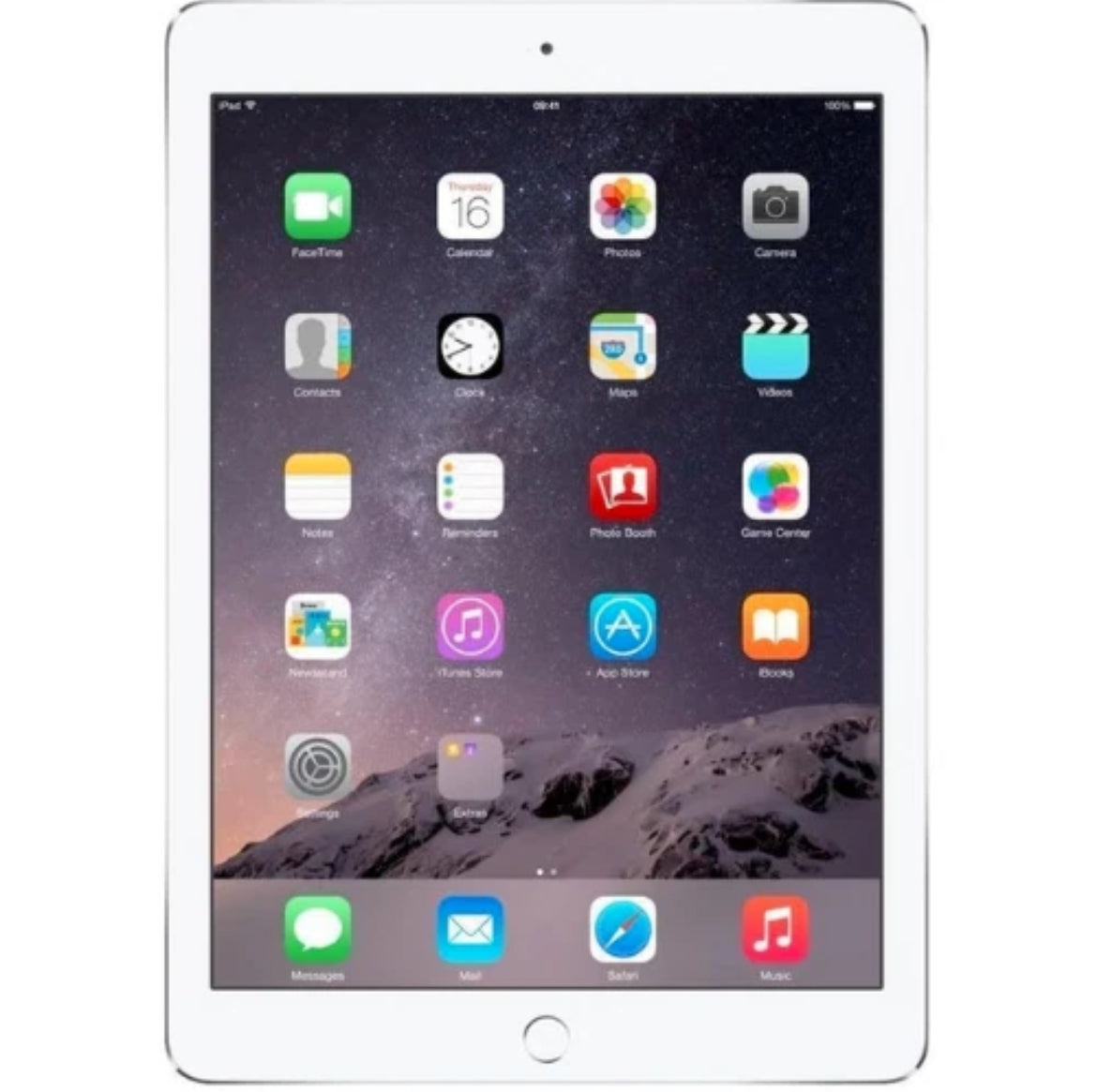 Apple iPad Air 2 Generation 16GB Silver Wi-Fi 9.7in