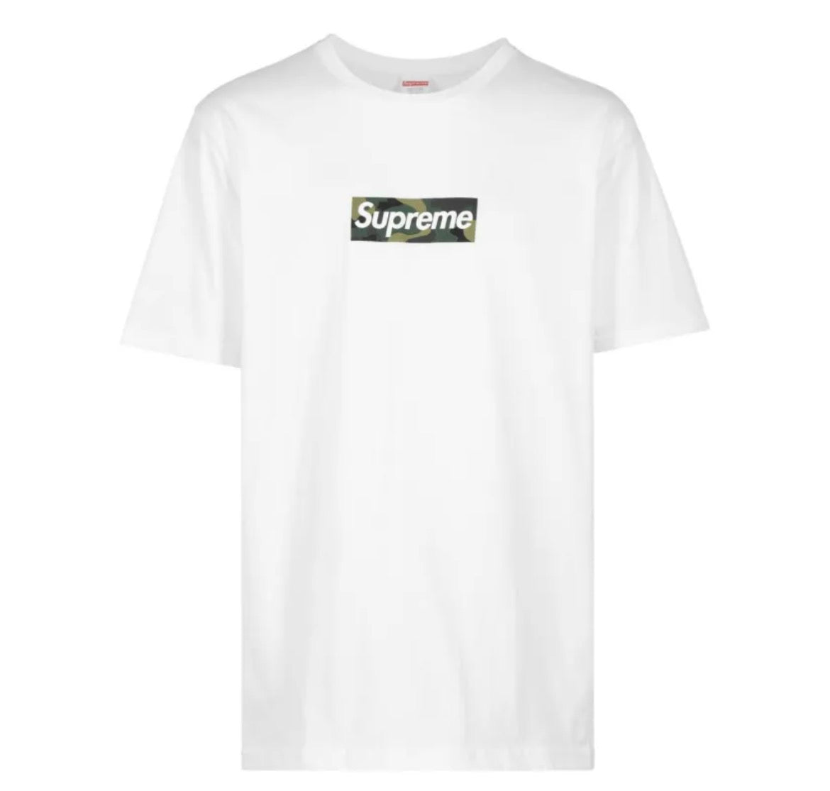 Supreme White Camo Box T-Shirt - L