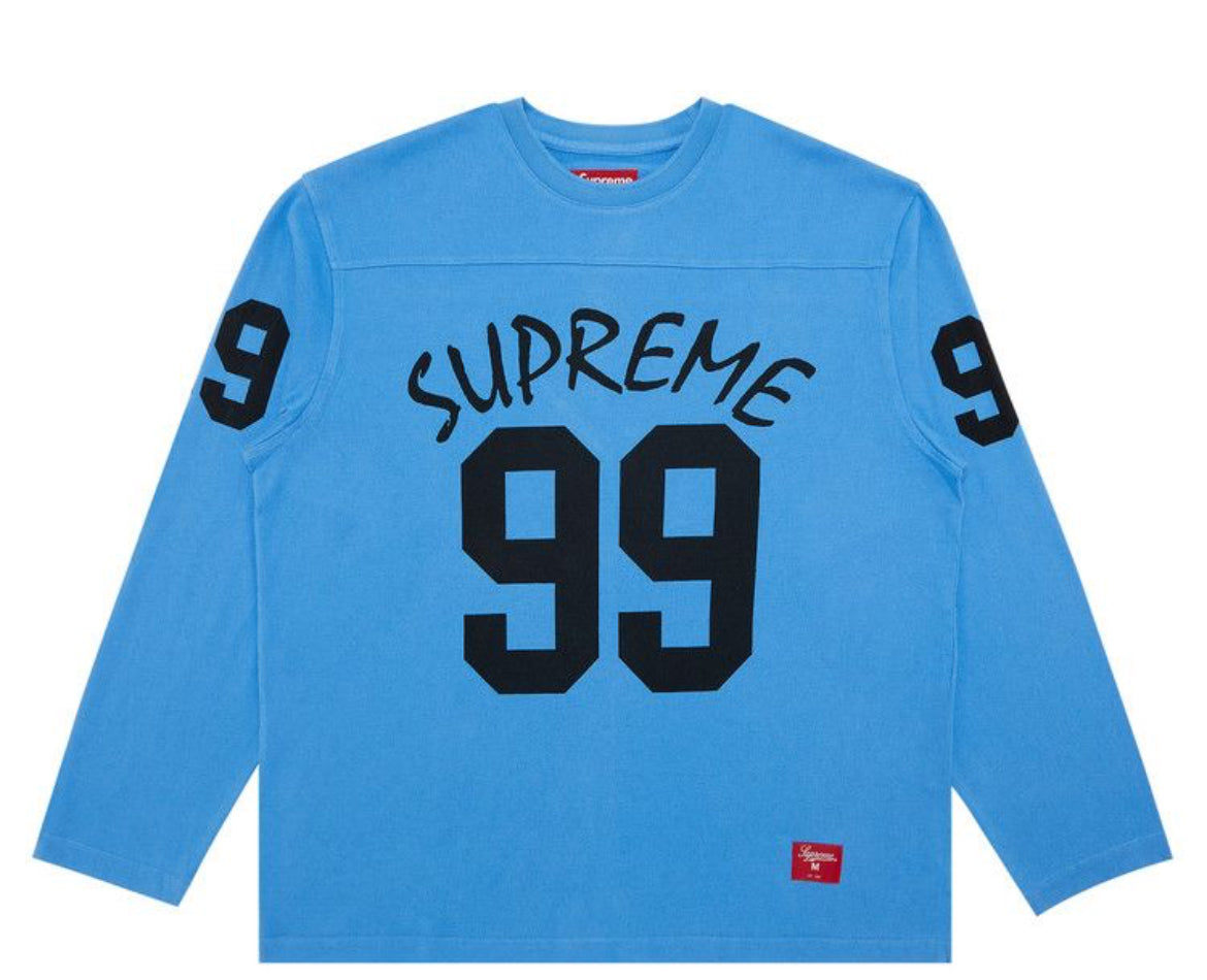 Supreme 99 L/S Football Jersey☑️