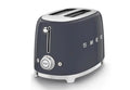 Smeg TSF01GRUK 50's Style 2 Slice Toaster Slate Grey