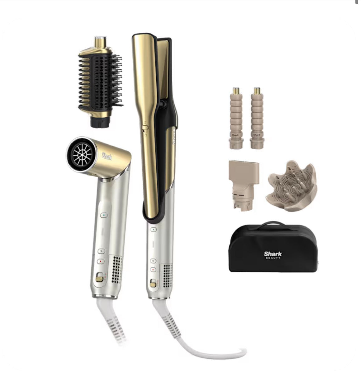 Shark Glam Ceramic & Air Styling and Drying System with Diffuser HD6052SUK 🔌