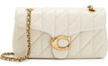Coach Tabby 26 Quilted Leather Shoulder Bag - White