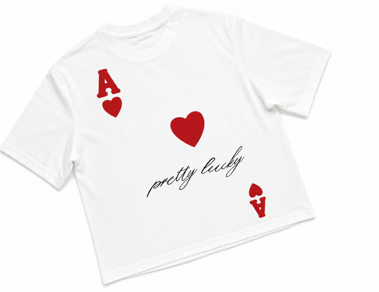 Ace of Hearts Cotton Tee - Small®️