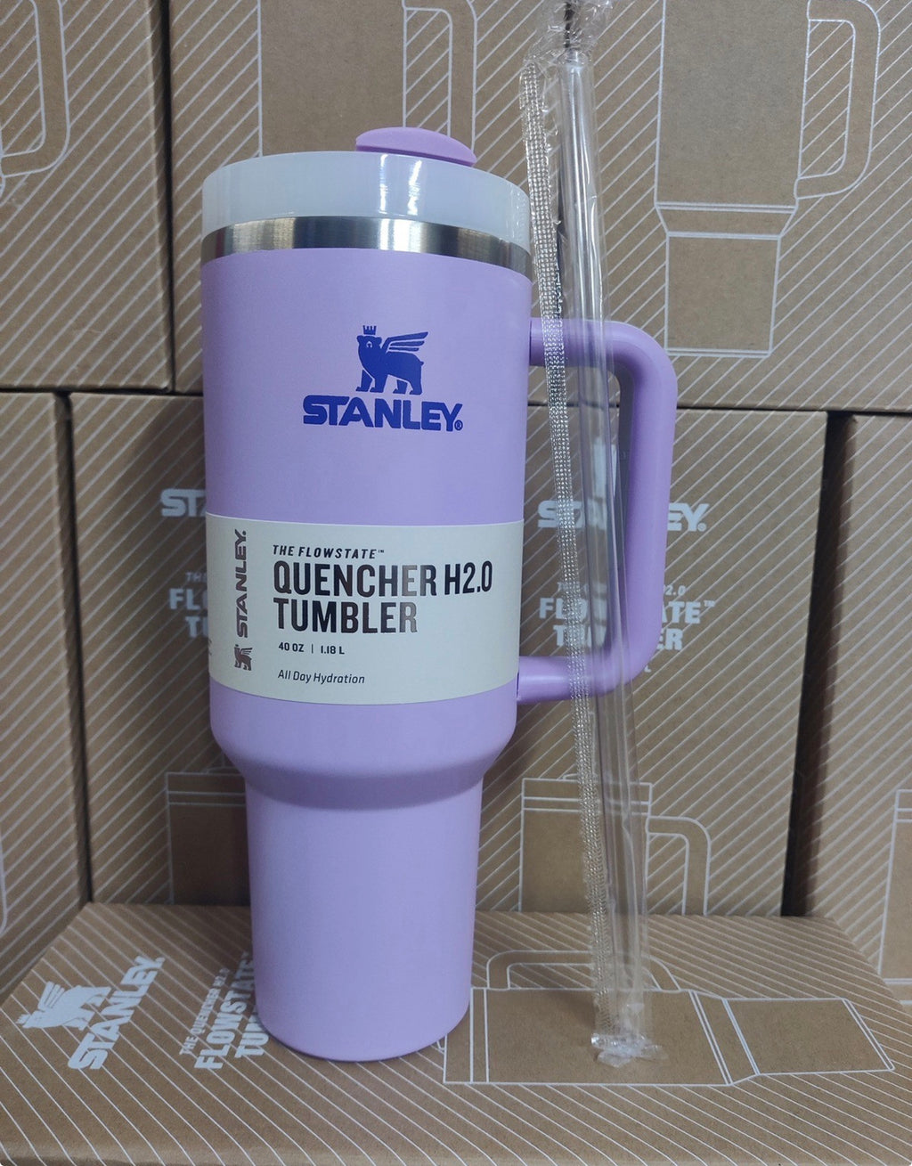 Stanley
Quencher Stainless Steel FlowState Tumbler, 1.18L 🏴☑️