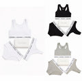 Calvin Klein Women's Modern  3 Piece Underwear Set - Bralette, Thong & Briefs
