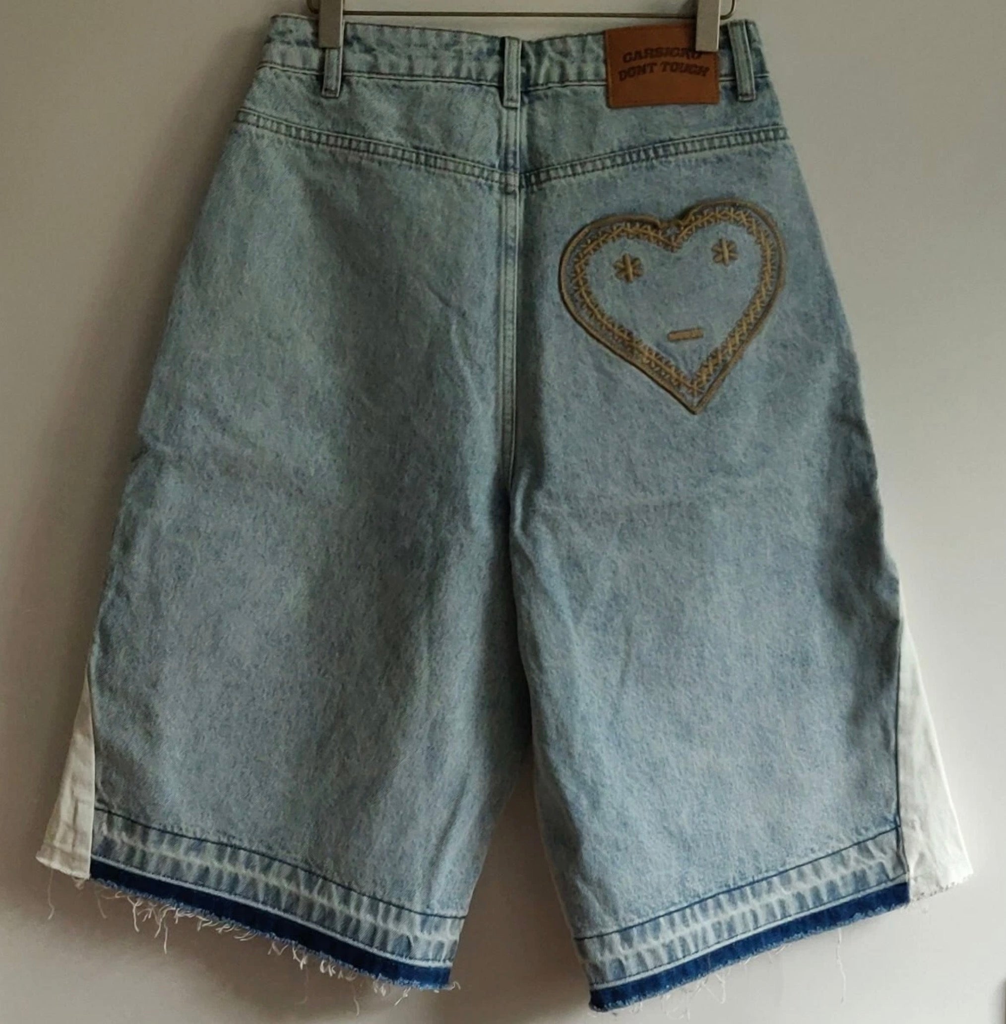 Carsicko Blue FTP Denim Jean Shorts ⚫️☑️