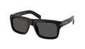 Prada Black Sunglasses Acetate Squared Normal - Men