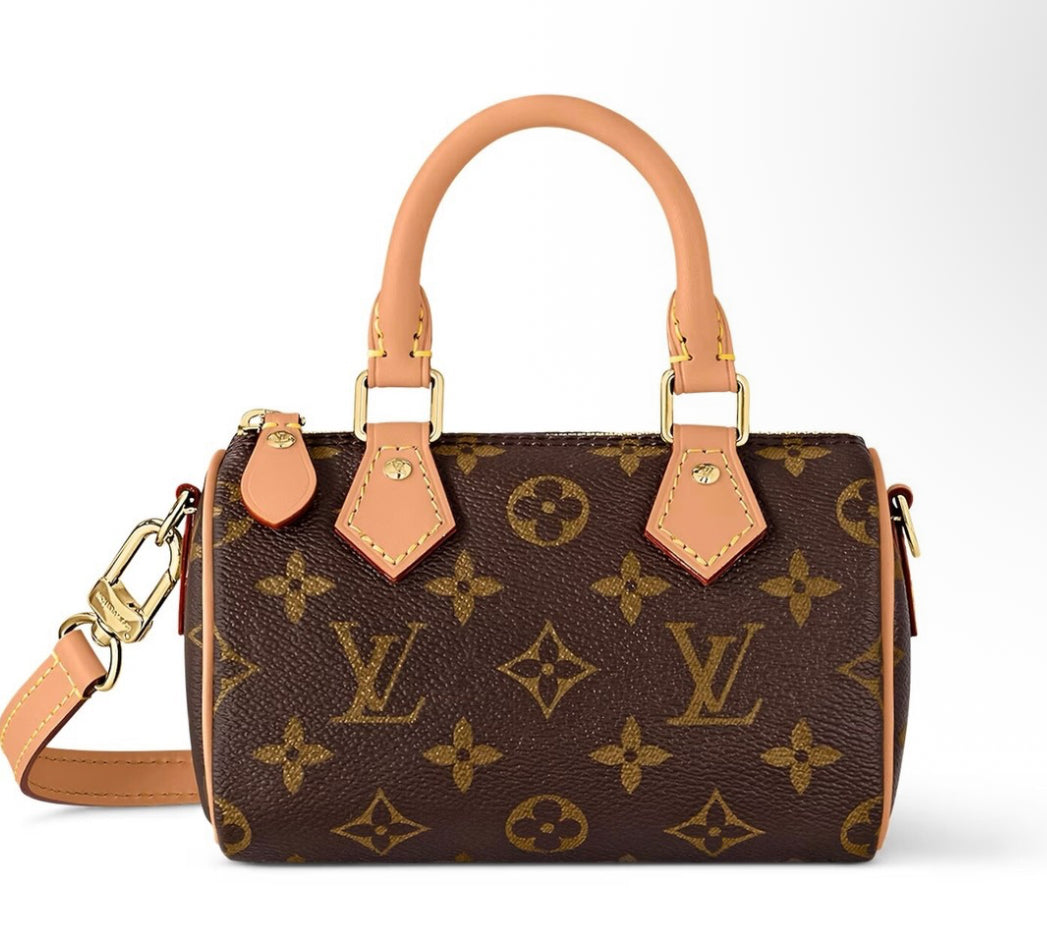 Louis Vuitton Nano Speedy Handbag
