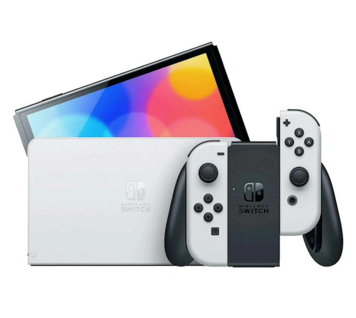 Nintendo Switch OLED - 64GB - White - Gaming Console
