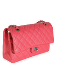 CHANEL Classic Double Flap Shoulder Bag Small Pink Leather🏴☑️