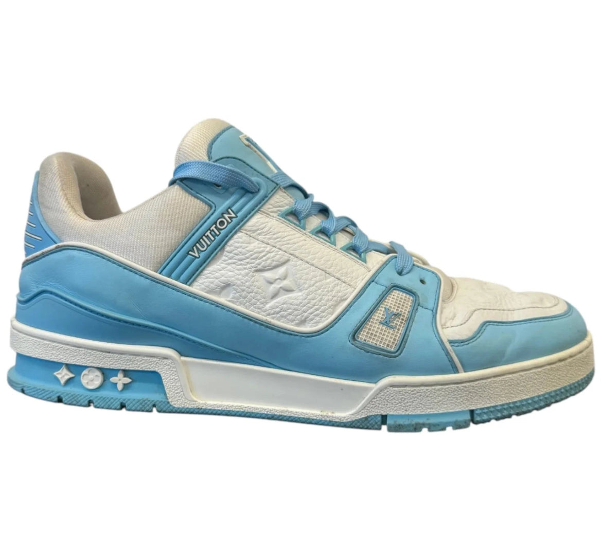 Louis Vuitton Men's LV Low Trainers Blue