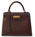 Hermès Kelly 28 Sellier Rouge Handbag