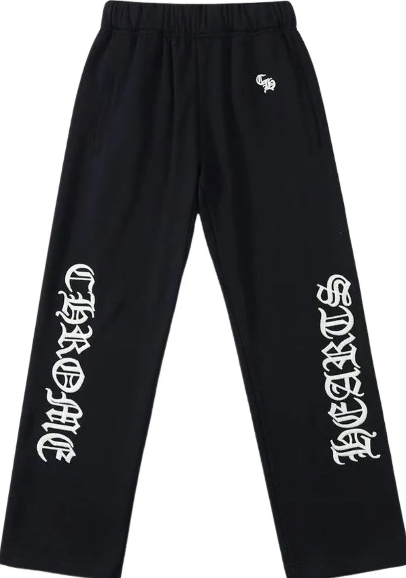 Chrome Hearts Black Joggers