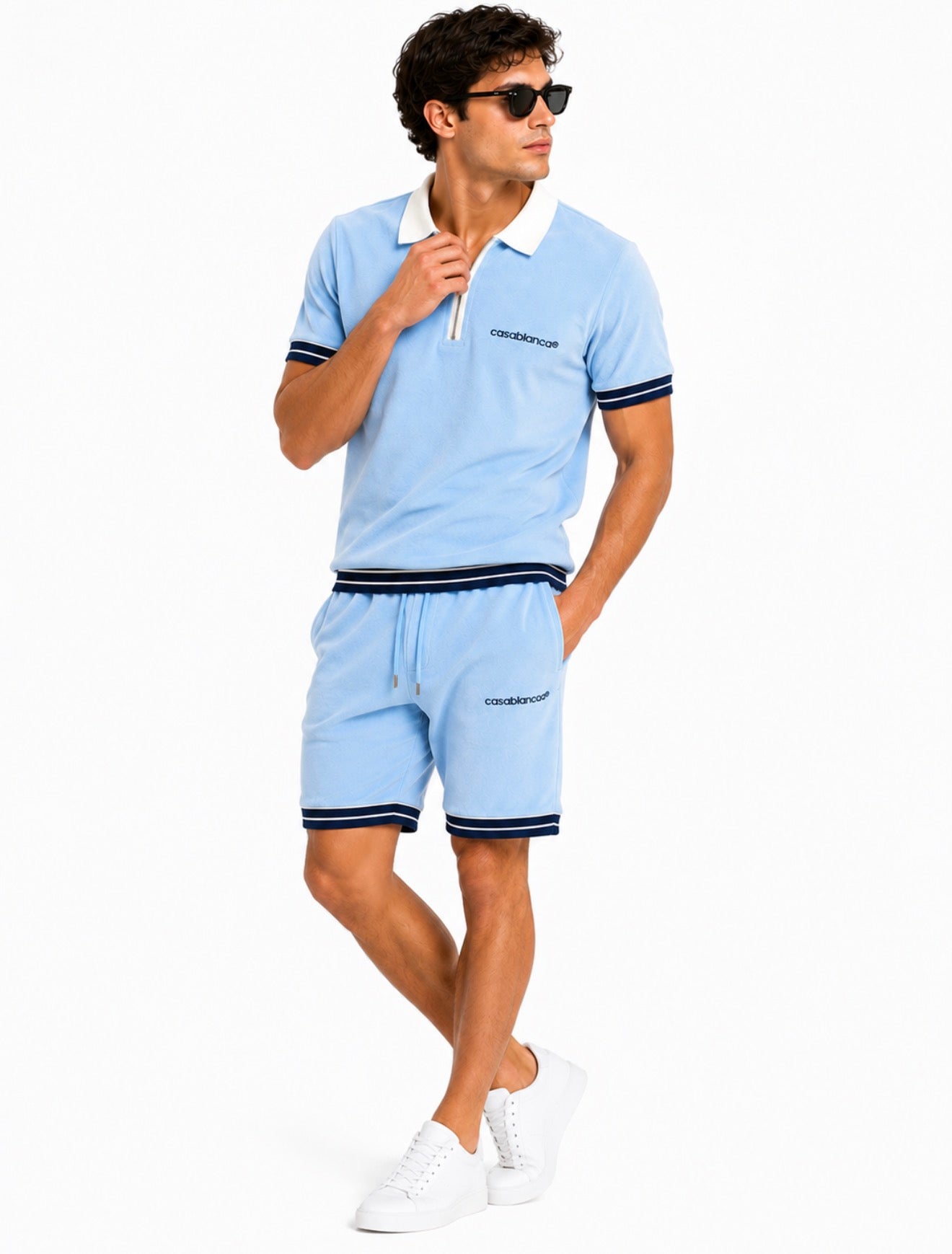 Casablanca T-shirt and shorts set