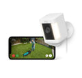 Ring Spotlight Security Camera Plus Plug-In - 1080p Video - White