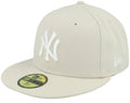 New Era New York Yankees 59Fifty Fitted Cap / Stone White /
