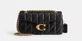 Coach Tabby 26 Quilted Leather Shoulder Bag - Black