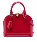 Louis Vuitton Alma Shoulder Bag BB Pink Leather☑️