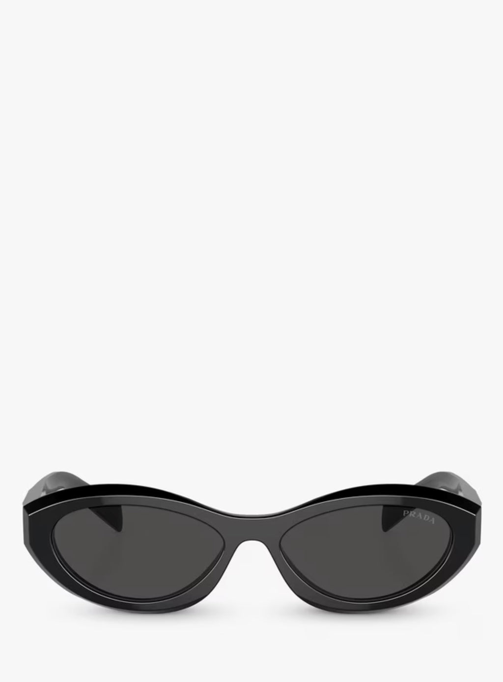Prada PR 26ZS Women's Irregular Sunglasses, Black - New 🏴