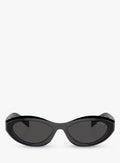 Prada PR 26ZS Women's Irregular Sunglasses, Black - New 🏴