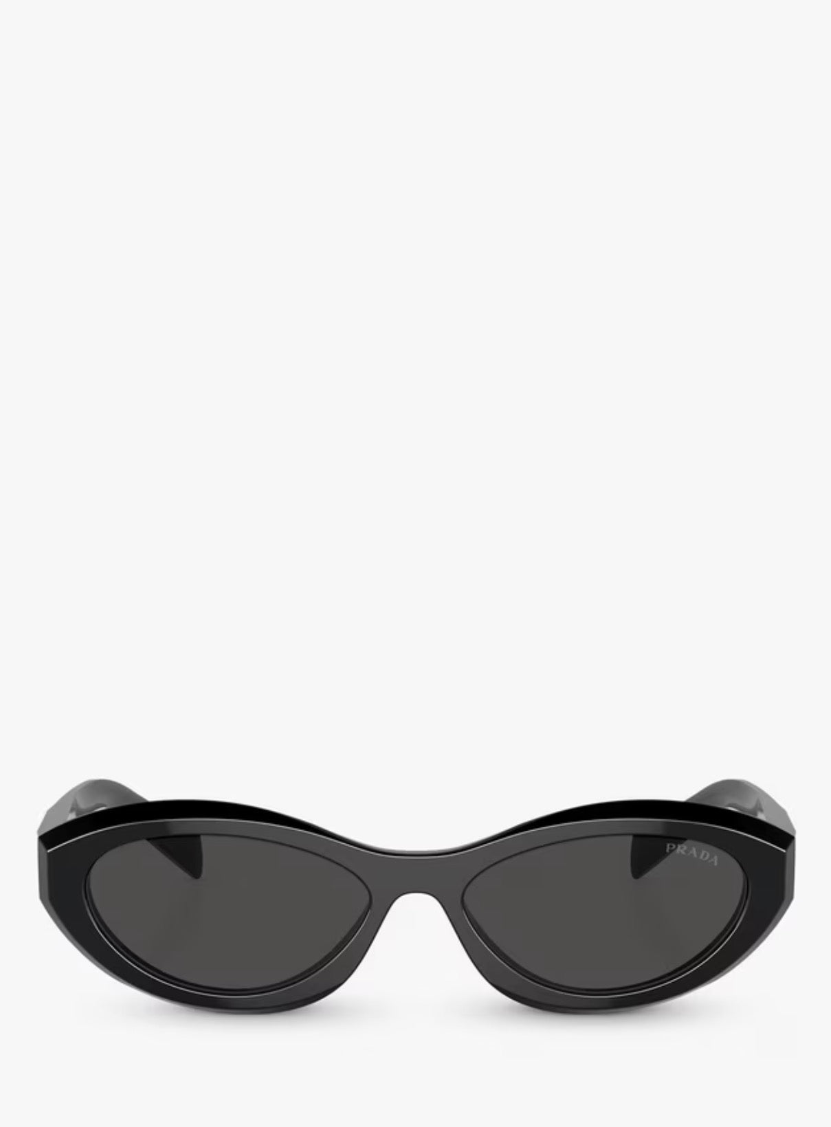 Prada PR 26ZS Women's Irregular Sunglasses, Black - New 🏴