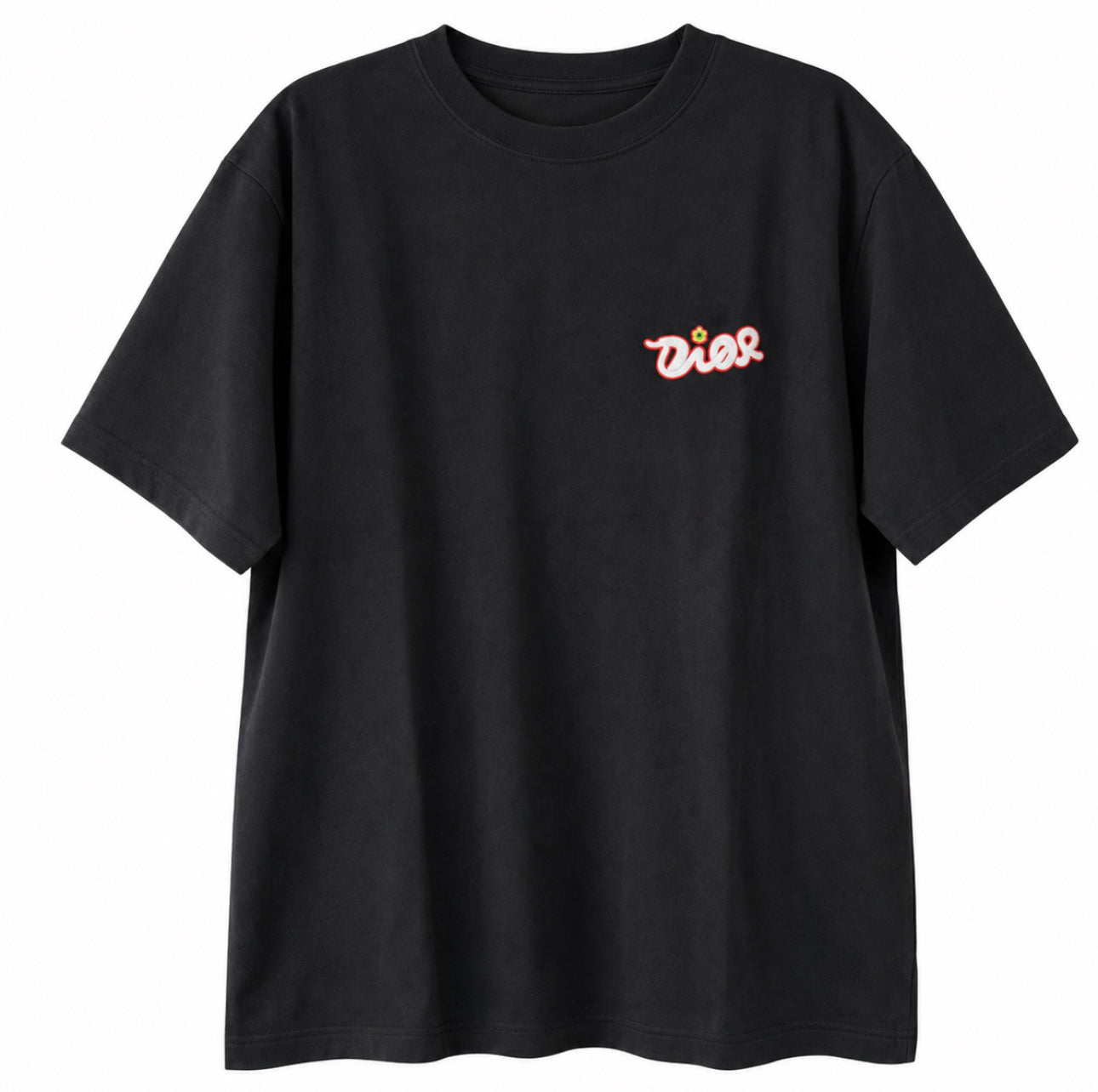 Black Dior T-Shirt - Large©️