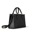Louis Vuitton Black Embossed Crossbody Bag