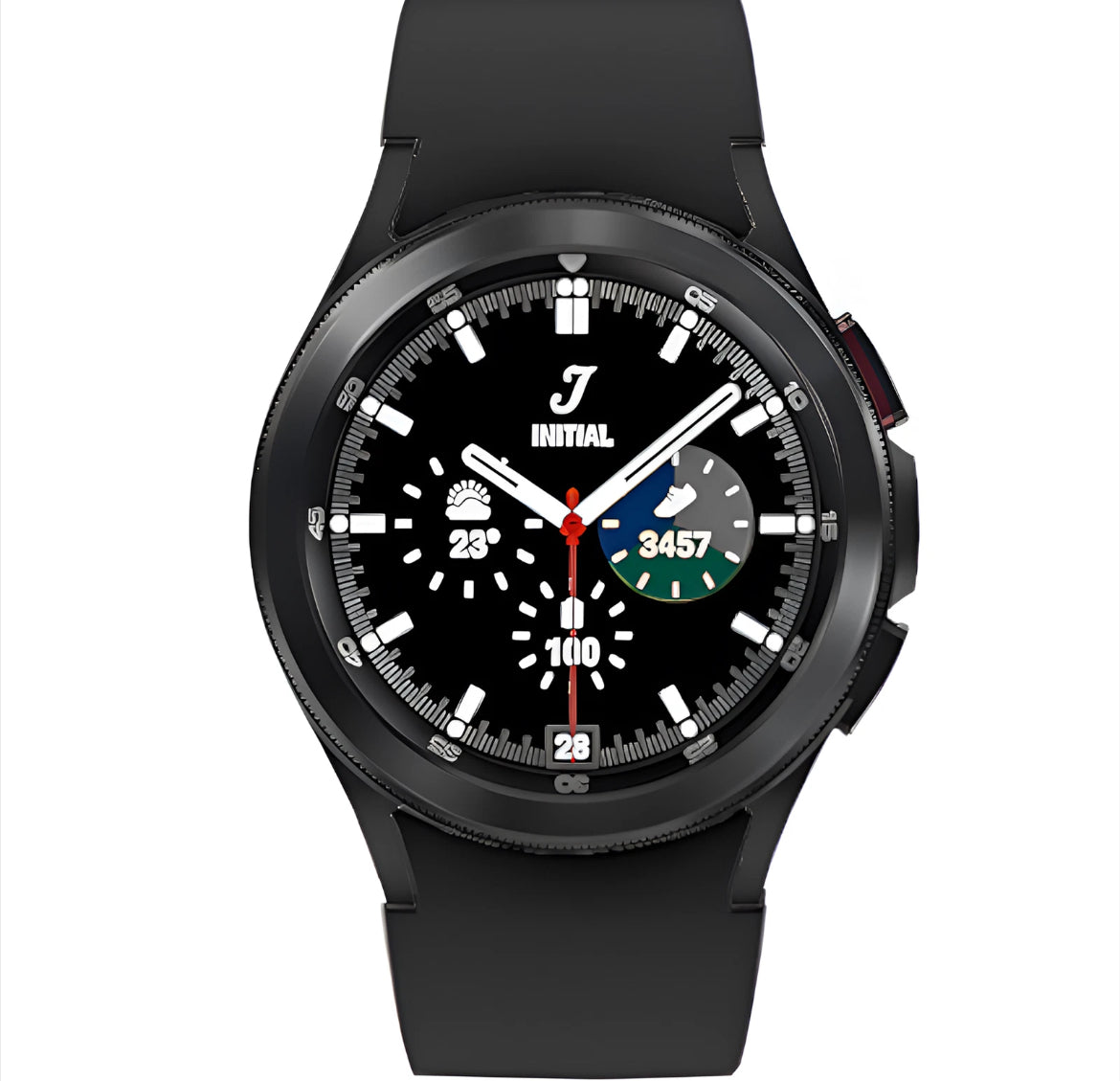 Samsung Galaxy Watch4 SM-R890 46mm Classic GPS Bluetooth Smartwatch Black🏴