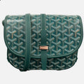 Goyard Men's Belvedere PM Messenger Bag Green☑️