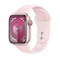 Apple Watch Series 9 (Cellular, 41mm) Pink Aluminium Case + Pink Strap