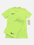 Nike dri fit T-shirt and shorts set Green Volt☑️