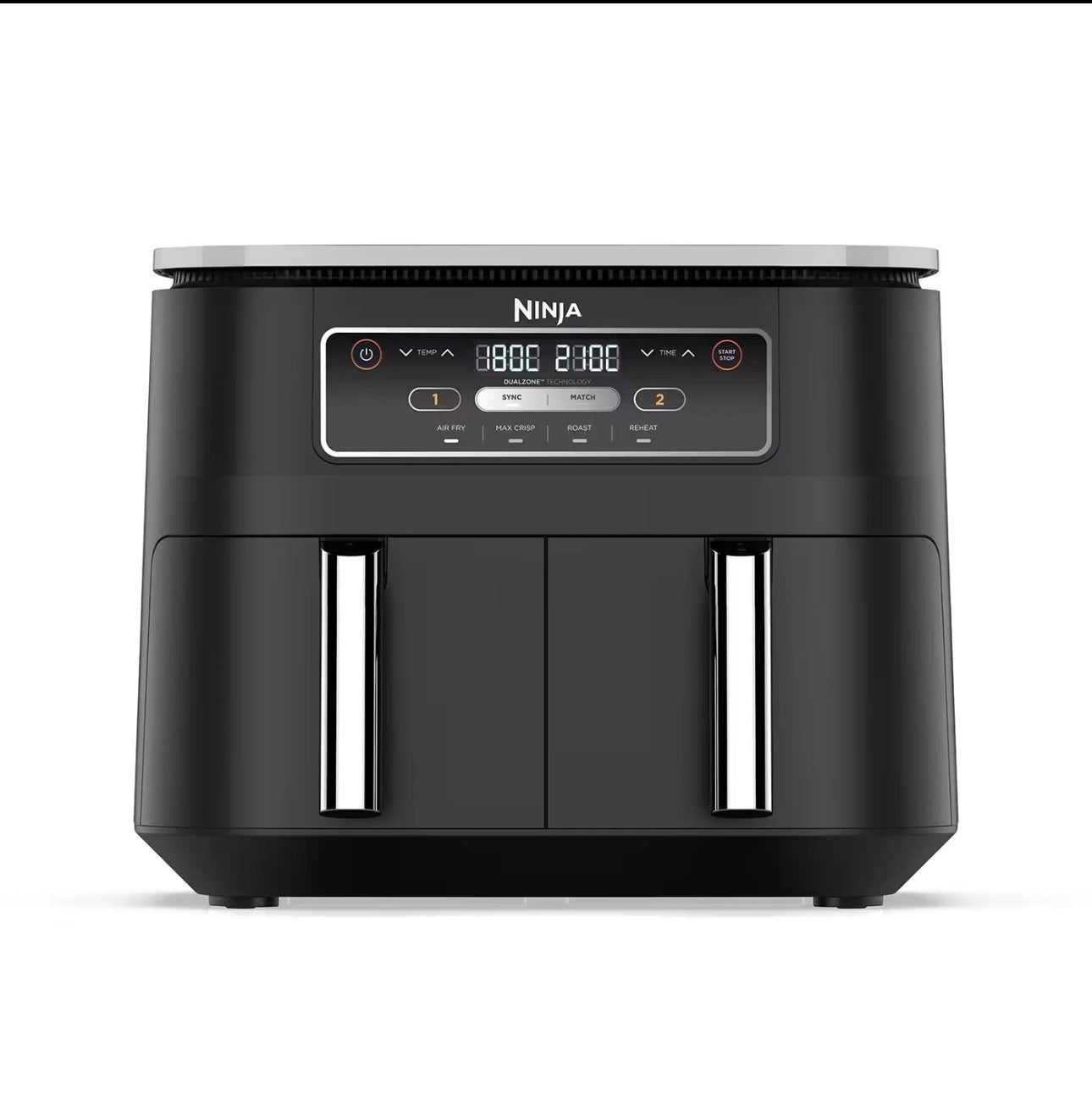 Ninja Foodi Dual Zone Air Fryer | 7.6L, 4 Functions | AF200UK