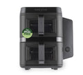 Salter VertiCook View Air Fryer Vertical Dual Drawer Space Saving 12 Functions