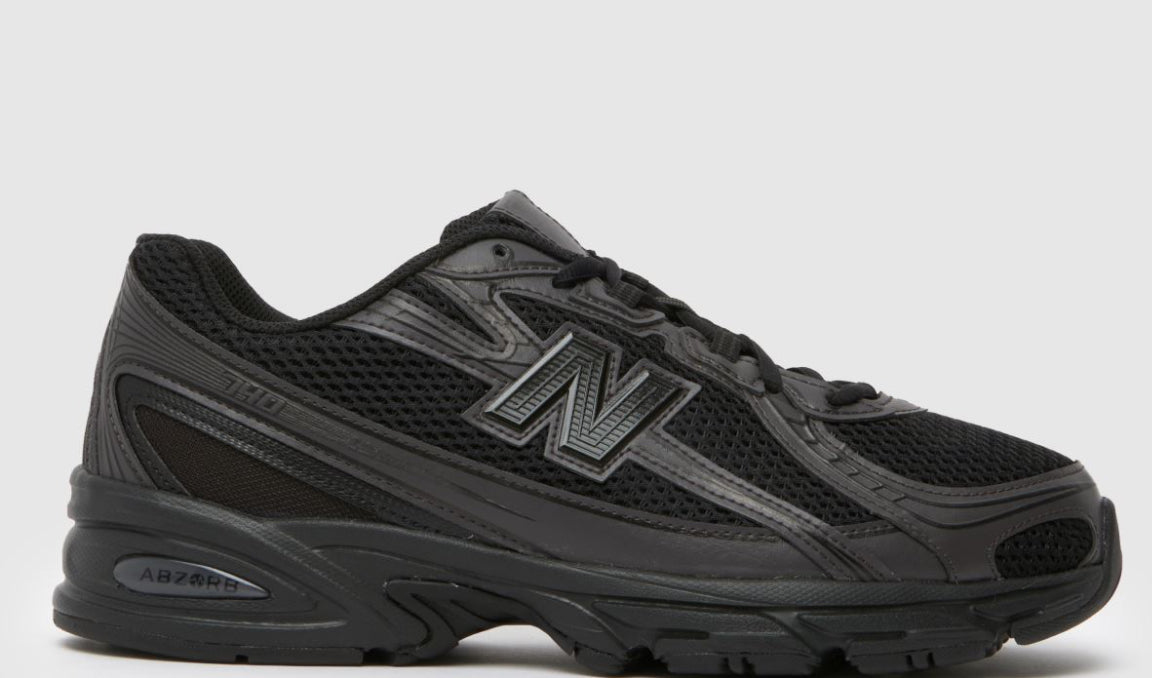 NEW BALANCE 740 Men's Black Trainers☑️