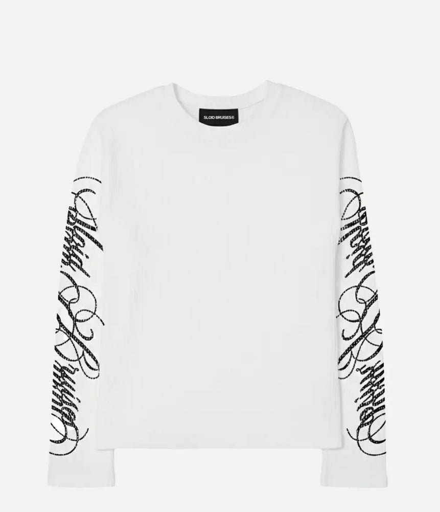 Wasted potential white long sleeve