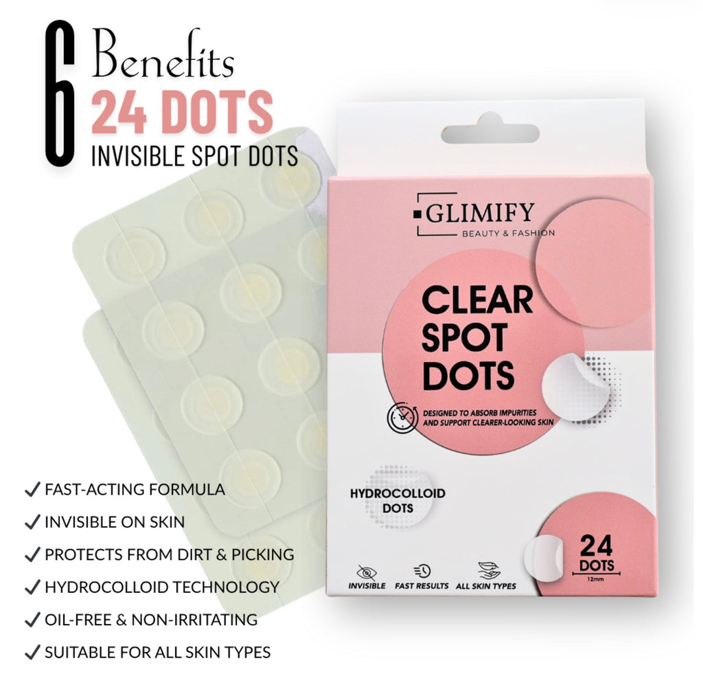 Hydrocolloid Acne Patches Invisible Spot Stickers Overnight Pimple Zit Treatment 🏴