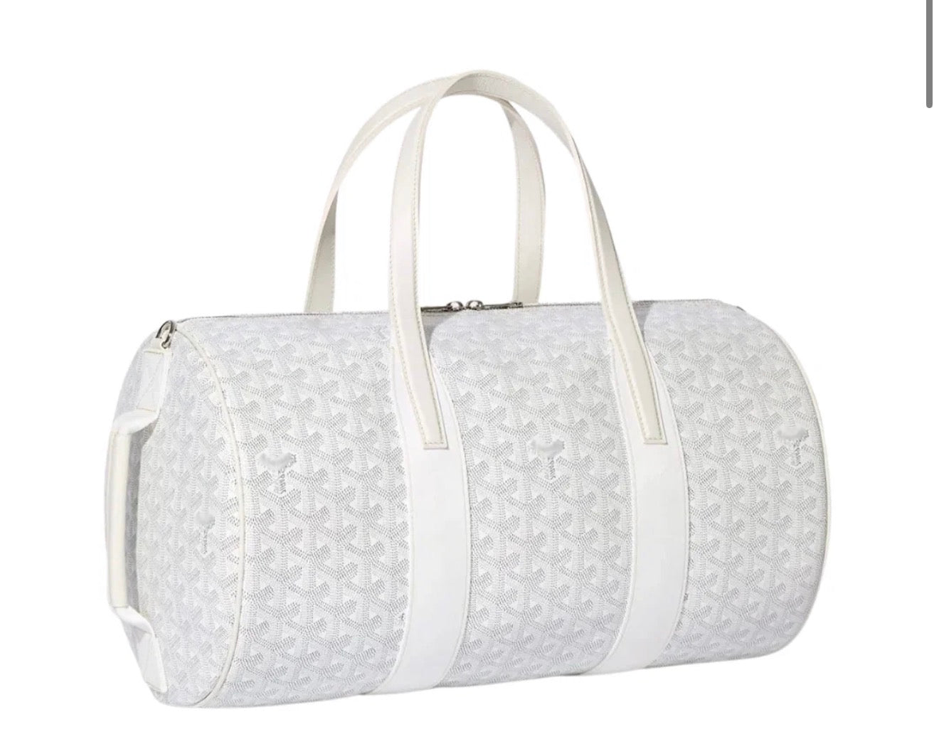 GOYARD SPORTS BAG WHITE