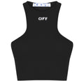 Off White Womens Crop Top - Small / UK 8-10