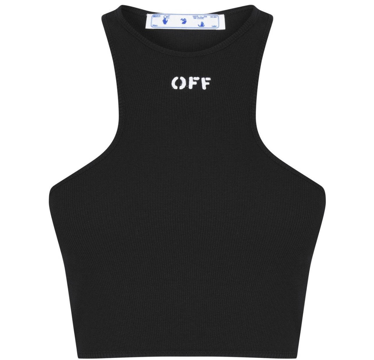 Off White Womens Crop Top - Small / UK 8-10