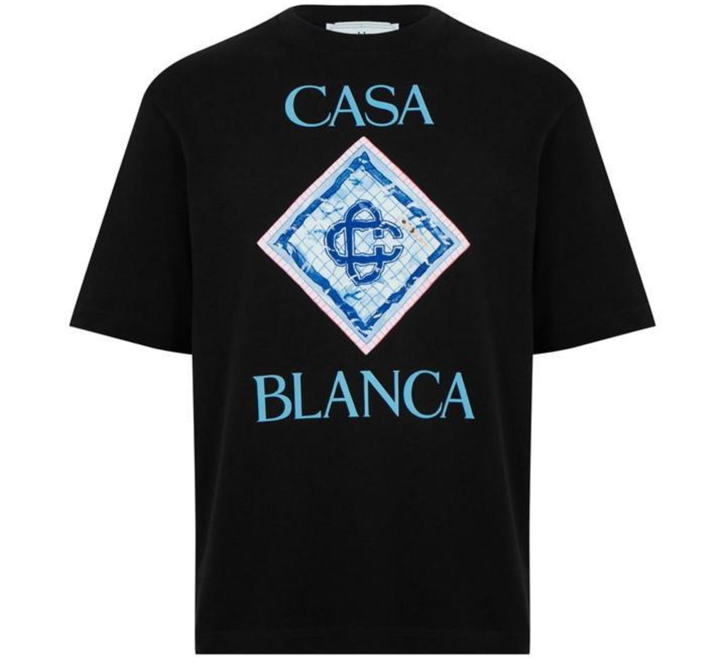 Casablanca Black T-Shirt - Medium
