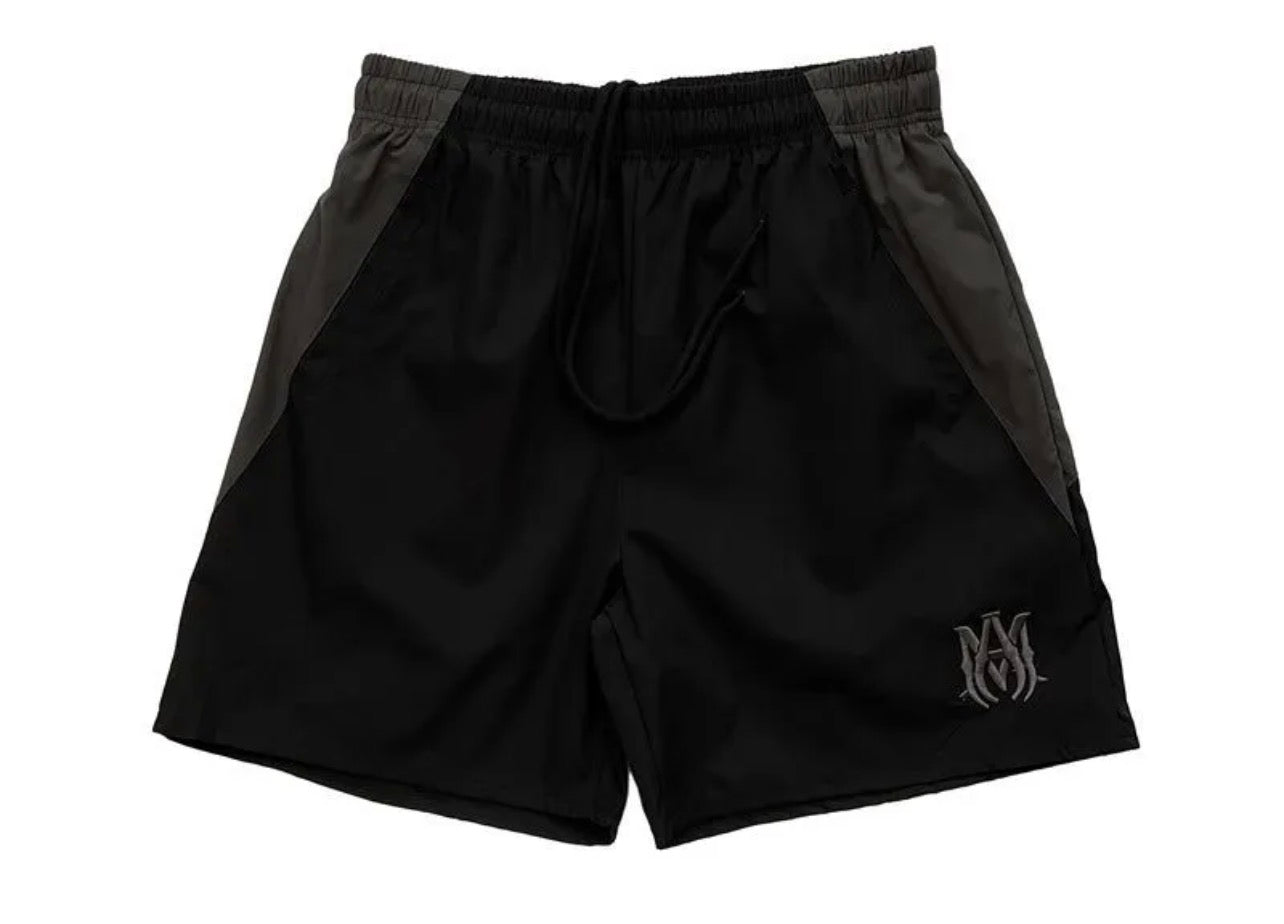Amiri Black/Grey Shorts - Medium