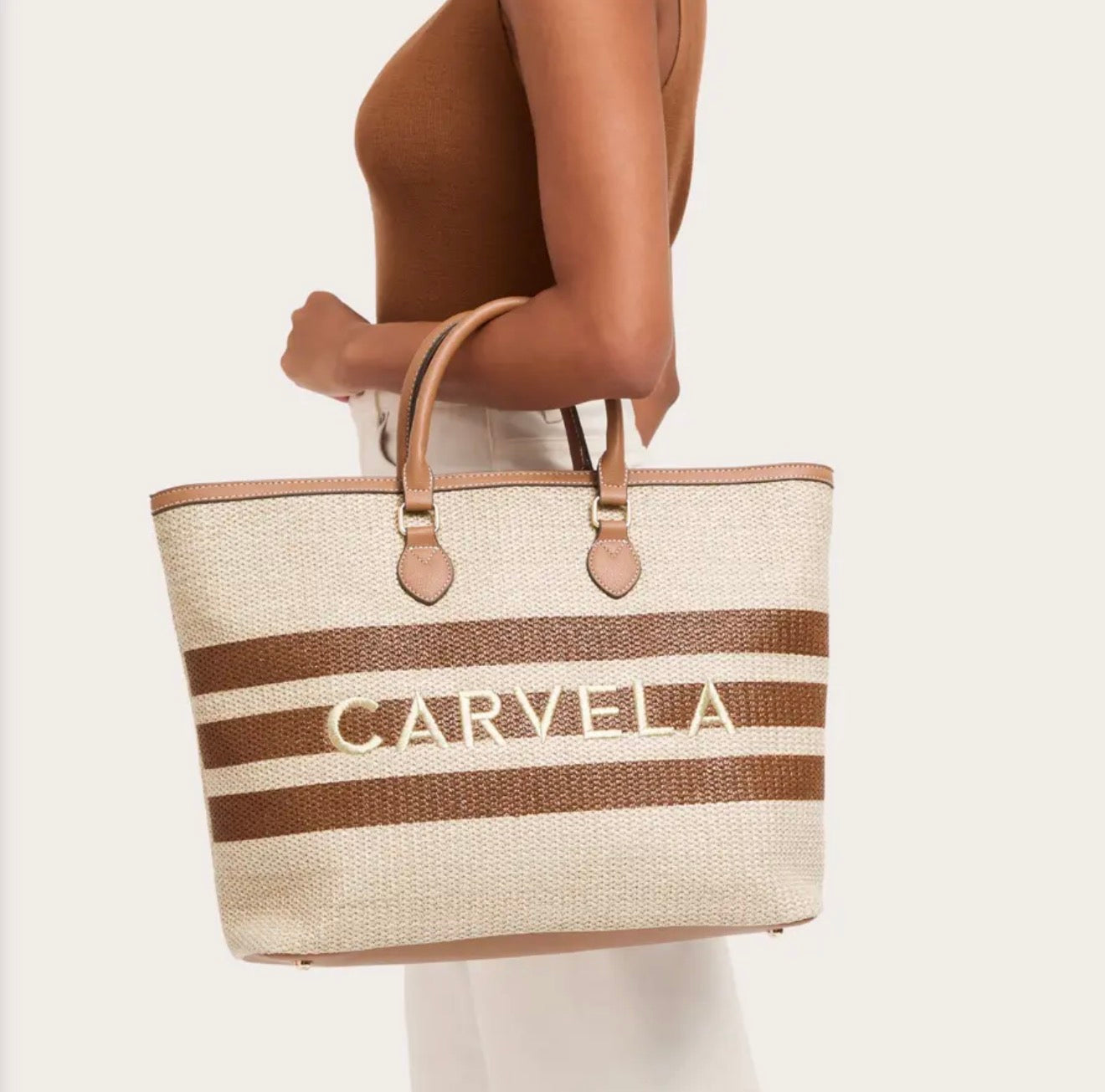 Carvela SORRENTO STRIPE SHOPPER BAG