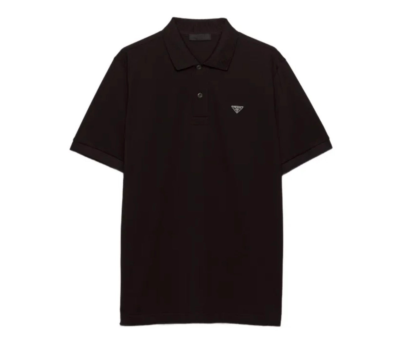 Prada Black Polo Top - Medium