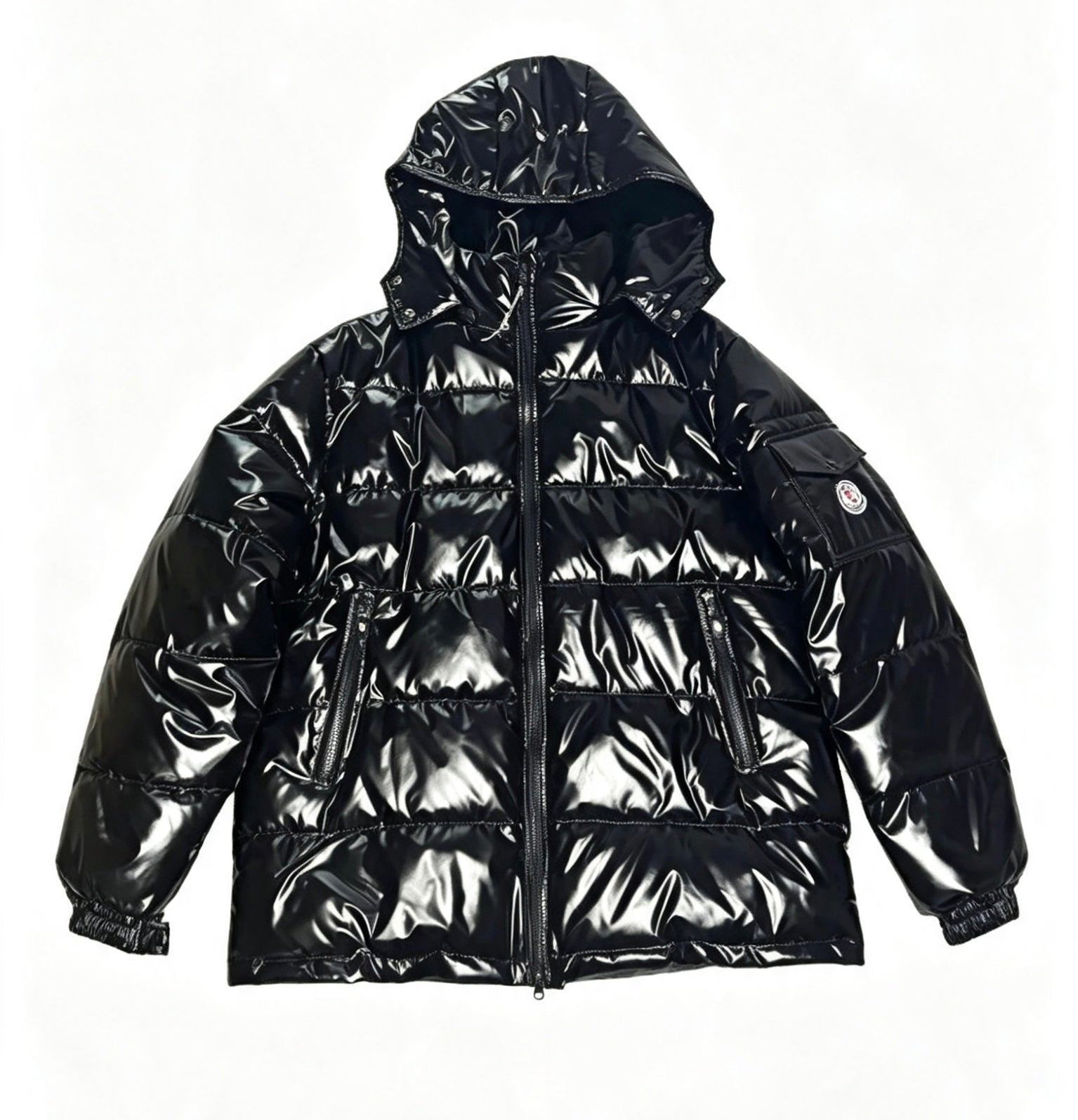 Moncler Maya Hooded Puffer Jacket Size XL