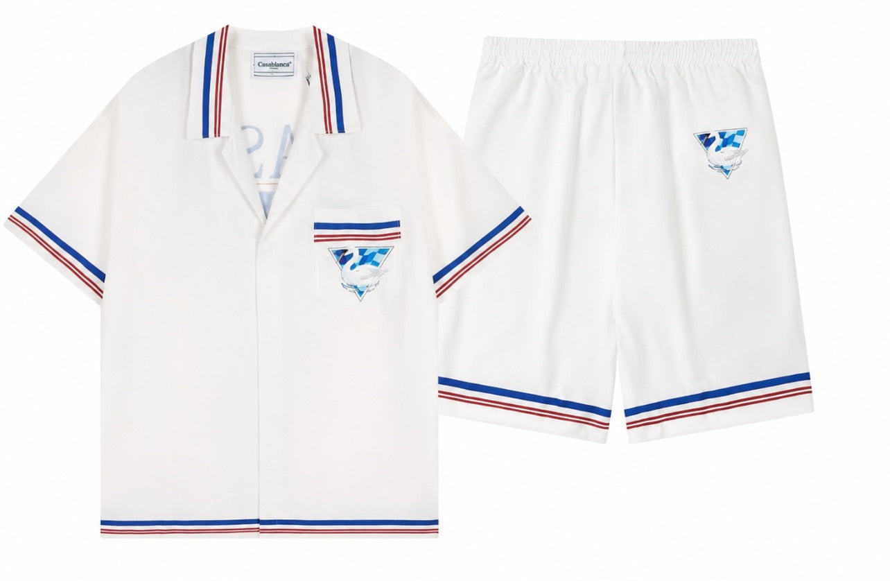Casablanca White Shorts Set - Small