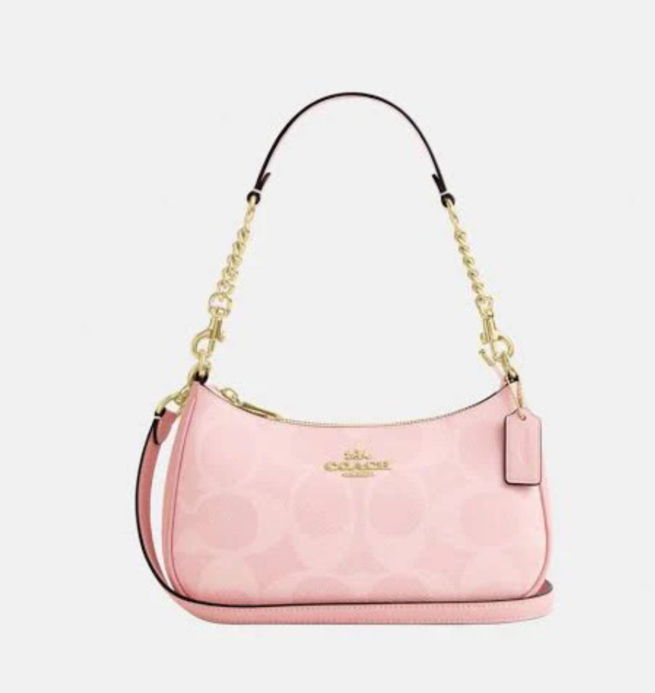 Pink Coach Teri Shoulder Bag
